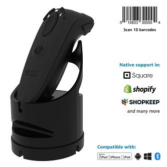 Socket Mobile D730, Laser Barcode Scanner, BlK W/DOCK